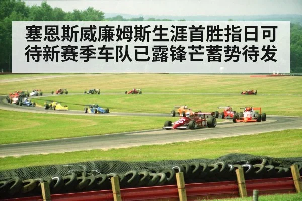 F1 race track action