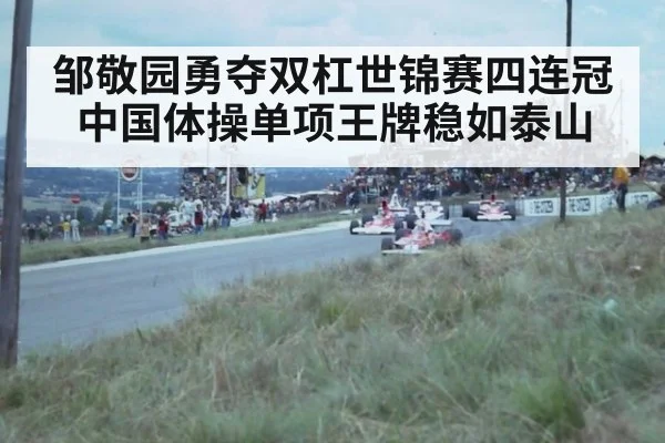 邹敬园勇夺双杠世锦赛四连冠中国体操单项王牌稳如泰山